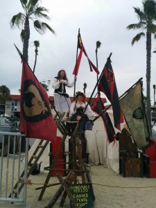 Mermaid festival, festival des sirènes sur Long beach à Los Angeles