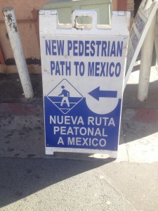 Tijuana frontière mexicaine