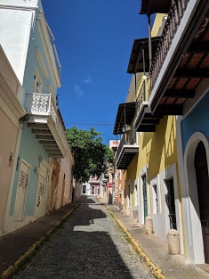 Visite de San Juan, Puerto Rico